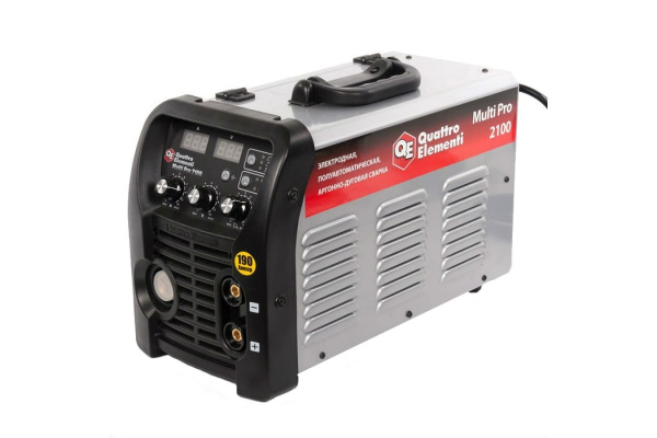 Инверторный аппарат полуавтоматической сварки QUATTRO ELEMENTI Multi Pro 2100 772-593 Инверторный аппарат полуавтоматической сварки QUATTRO ELEMENTI Multi Pro 2100 772-593
