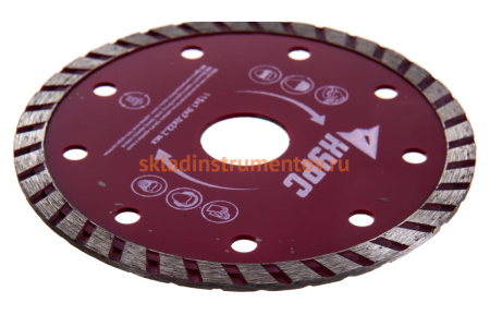 Диск алмазный отрезной Турбо (115х22.2 мм) КУРС 37266
