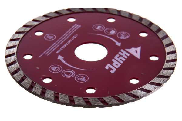 Диск алмазный отрезной Турбо (115х22.2 мм) КУРС 37266