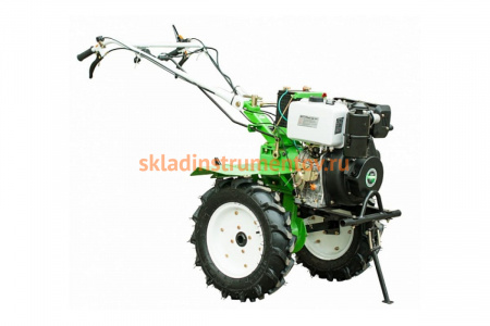 Дизельный мотоблок (культиватор) Aurora SPACE-YARD 1350 D PLUS колеса 5.00-12 11775