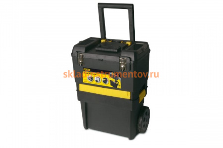 Пластмассовый двухсекционный ящик Rolling Workshop STST1-70598 STANLEY 1-70-598