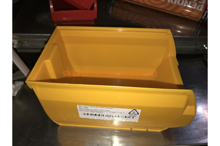 Ящик Тара.ру Verona 250х150х130 PP, желтый 12980