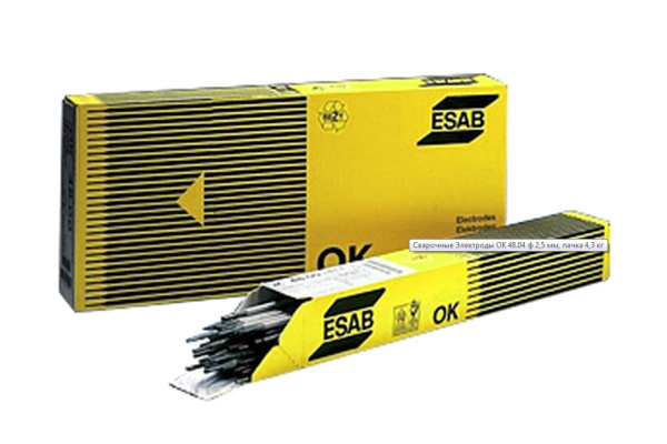 Электрод ОК 48.04 (3.2 мм; 5.9 кг) ESAB СВ000007586