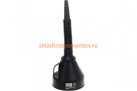 Пластиковая воронка с гибким носиком и фильтром Rockforce d130мм, L-350мм RF-887F01