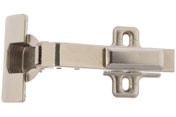 Угловая петля с доводчиком, с монтажной планкой JET 351 Clip-On D35мм 45 град. HR351A.110NI99