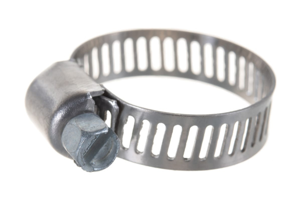 Хомуты Зубр ЭКСПЕРТ из нержавеющей стали с просечной лентой ПЛ-8, 13-26мм, 200шт 37811-13-26-200