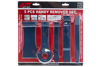 Набор съемников для демонтажа облицовочных панелей, 5 предметов JTC 3322