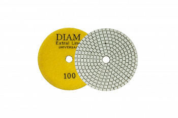 Круг алмазный гибкий шлифовальный Extra Line Universal №100 (100х2.5 мм; сухая/мокрая) DIAM 000673