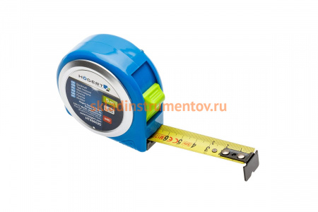 Рулетка HOEGERT TECHNIK 5 м, 19 мм HT4M430