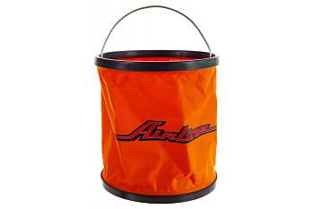 Компактное оранжевое ведро-трансформер 11л Airline AB-O-02