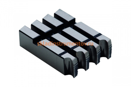 Комплект резьбонарезных гребёнок 1/4" - 3/8", BSPT, правая Alloy Rekon 021022