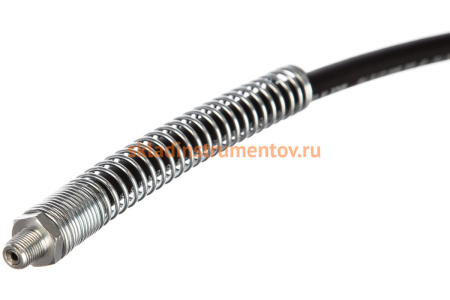 Шланг с пружиной GHC/HP-18/SPP (450 мм; 400 атм; 1/8") для смазочных шприцев GROZ GR43761