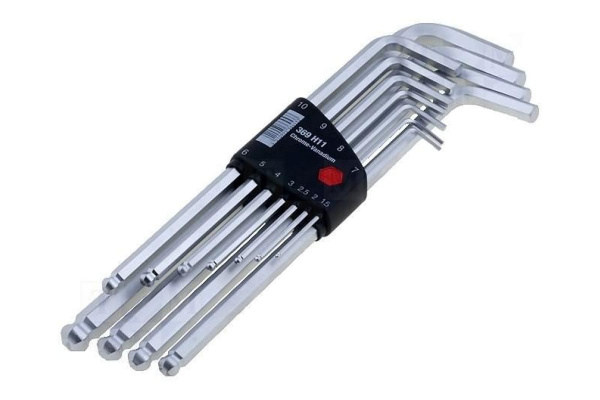 Набор шестигранных ключей 11шт Wiha Compact 369 H11 36453