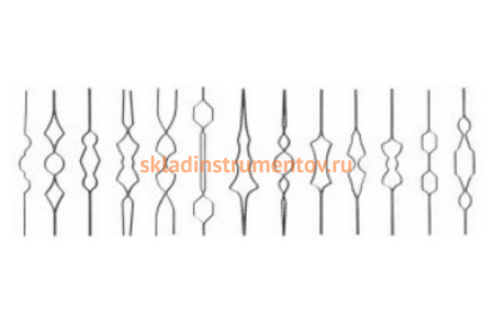 Кузнечный инструмент для гибки металла PROMA Гнутик Сила 0035