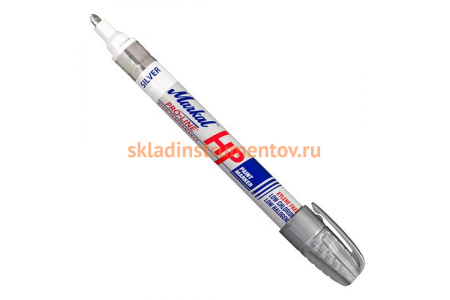 Маркер для замасленных поверхностей Markal Pro-Line HP, 3 мм, серебряный 96967