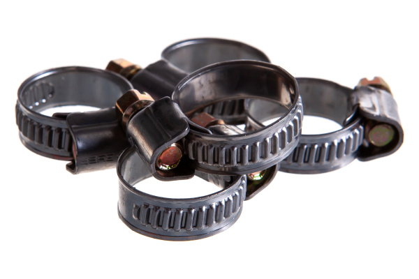 Хомуты Зубр ЭКСПЕРТ нерж. сталь накатная лента 9мм 12-20мм 5шт 3787-12-20