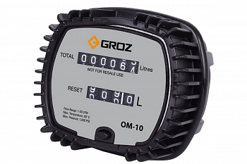 Счетчик механический OM/10/1-2/BSP для масла и дизельного топлива GROZ GR45790
