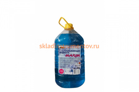 Стеклоомывающая жидкость "Максим" Спец, -10 С, 4л, ПЭТ, ГЗП-304842