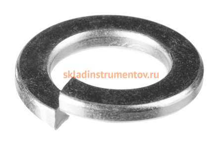 Пружинная шайба ЗУБР DIN 127, 14 мм, 5 кг, (примерно 816 шт.) оцинкованная 303850-14