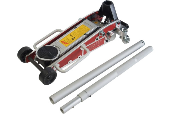 Домкрат подкатной алюминиевый, г.п. 2 т., высота мин. 87 мм, макс. 446 мм. JTC SJ2000