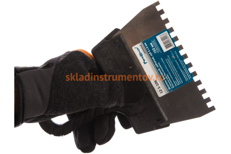 Фасадный зубчатый шпатель РемоКолор 12-1-106