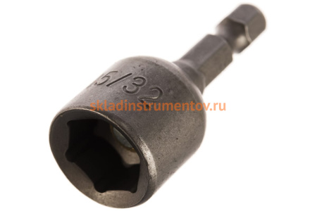 Головка-вставка магнитная 6-гранная (12 мм; 45 мм; 1/4") для шуруповерта ЭВРИКА ER-90507C