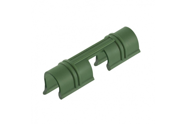 Универсальные зажимы для крепления пленки к каркасу парника PALISAD d12мм, 20 шт, зеленые 64429