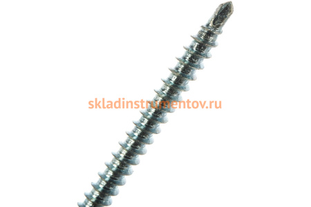 Саморезы для крепления кровельных материалов к деревянной обрешетке Зубр цвет RAL 5009 небесно-голубой, оцинкованный, 4,8x80мм, 700шт 4-300310-48-080-5009