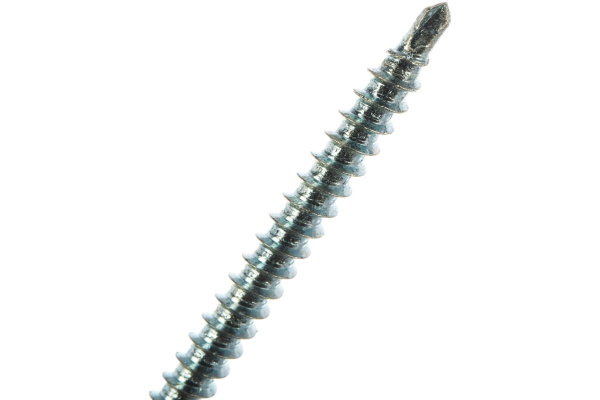 Саморезы для крепления кровельных материалов к деревянной обрешетке Зубр цвет RAL 5009 небесно-голубой, оцинкованный, 4,8x80мм, 700шт 4-300310-48-080-5009