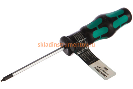 Отвертка WERA 352 SW 1,5/ 60 MM WE-022795