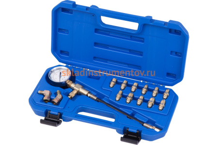 Манометр для измерения давления в тормозных системах МАСТАК 14 предметов 120-50024C