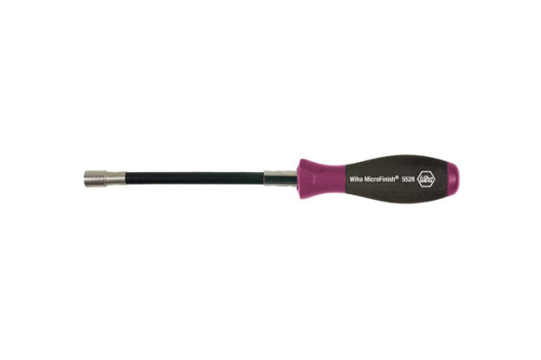 Отвертка MicroFinish гибкая, торцевая головка SW8x150 Wiha 29177