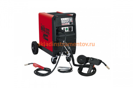 Сварочный полуавтомат TELWIN GUN DIGITAL MIG 222 TWIN