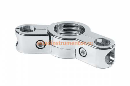 Поворотный соединитель 3-х параллельных и перпендикулярных труб MFK-TORG 25+50+25 мм Z-018 PL28*50