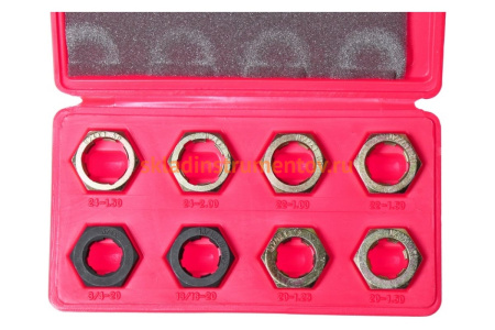 Набор инструментов для восстановления резьбы оси ШРУСа 8шт кейс JTC-3917