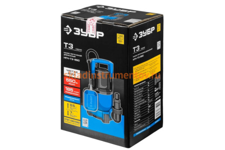 Погружной дренажный насос ЗУБР Профессионал НПЧ-Т3-550