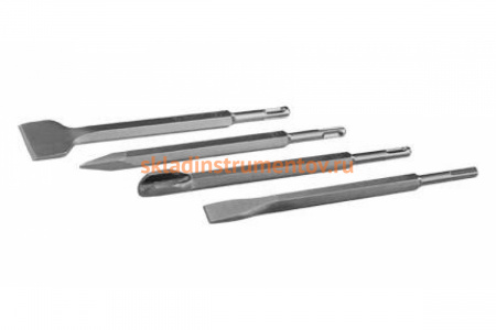 Набор зубил SDS-plus "ЭКСПЕРТ" (250 мм; 4 шт.) для перфораторов ЗУБР 29360-H4