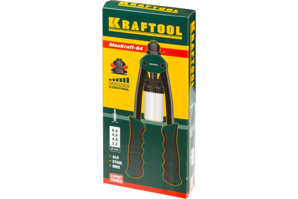 Двуручный компактный заклепочник FC-64 для заклепок 3.2-6.4 мм 31160_z01