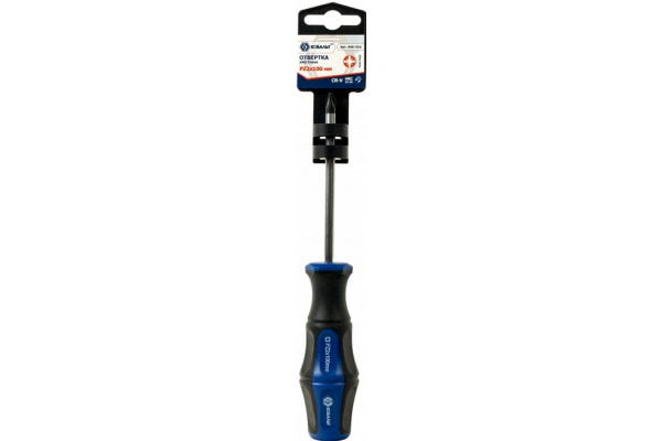 Отвёртка Ultra Grip PZ-2 х 100 мм CR-V КОБАЛЬТ 646-416