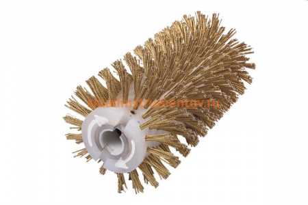 Щетка валик брашировальная (130х250 мм; ворс кордовый стальной латунированный витой в жгуты) для 10-20 PLUS JET RB.1020.COR