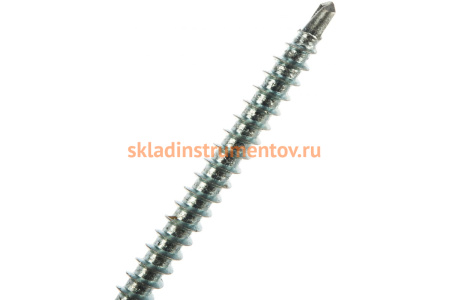 Саморезы для крепления кровельных материалов к деревянной обрешетке Зубр цвет RAL 8028 земельно-коричневый, оцинкованные, 4,8x70мм, 800шт 4-300310-48-070-8028