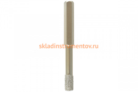 Сверло-коронка алмазное с воском (8x80 мм; HEX9.5 мм) D.BOR 121601020800