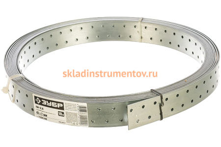 Монтажная перфорированная лента МАСТЕР (40х2 мм; 10 м) Зубр 310245-040