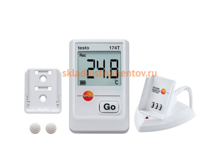 Логгер данных температуры Testo 174 T с USB-интерфейсом, комплект 0572 0561