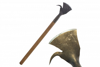 Скобельная лопатка N5, выгнутая наружу РК, колокол, с крюком, 110мм Петроградъ М00013268