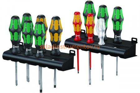 Набор отверток Wera Kraftform XXL 12 предметов, WE-051010