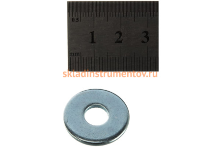 Кузовная шайба ЗУБР DIN 9021, 8 мм, 9 штук, оцинкованная 303826-08