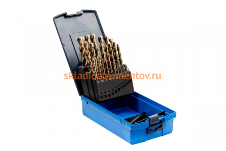 Набор сверл по металлу HSSE INOX (25 шт; 1-13 мм; DIN338) PFERD 25203704