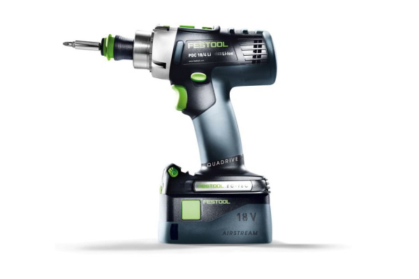 Ударная аккумуляторная дрель-шуруповерт FESTOOL PDC 18/4 Li 5.2-Plus-SCA 574918