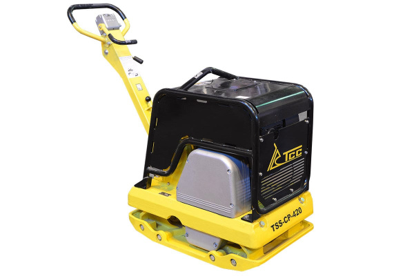 Реверсивная бензиновая виброплита ТСС TSS-CP-420 207290
